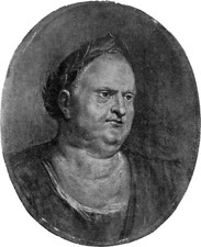 L'EMPEREUR NÉRON (de Rubens) - Gravure du 19e siècle Grand Format