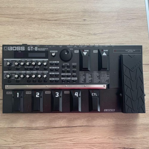 Boss processeur d - gt-8, d'effets