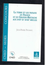 LA TERRE ET LES PAYSANS EN FRANCE ET EN GRANDE BRETAGNE ...  JP POUSSOU