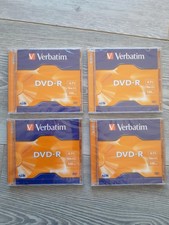 Lot de 4 DVD-R VERBATIM 120min