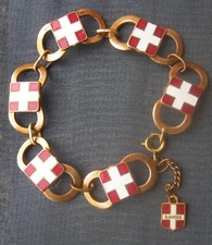 vintage : Bracelet au blason
