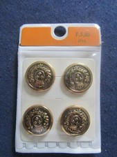 ANCIENS BOUTONS BLASON ROYAL
