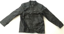 vetement VESTE/BLOUSON SIMILI CUIR 10a 140cm b'kool faux cuir noir