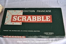 Ancien jeu Scrabble  , jeu