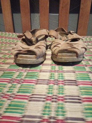 Sandales en cuir - 🎀,