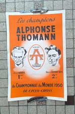 Affiche publicitaire pour les