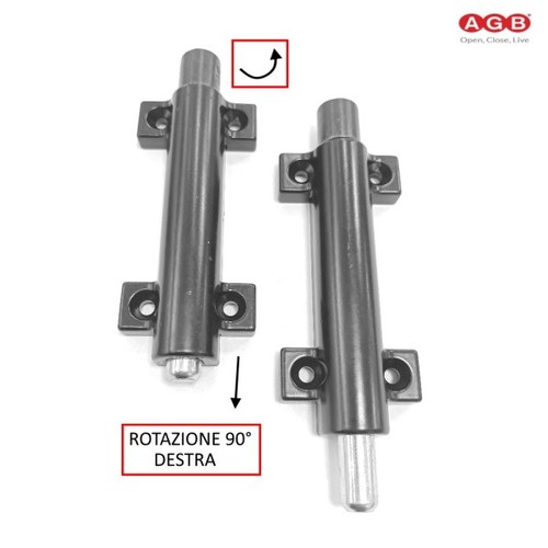 Fermeture verticale noire pour - fermeture,