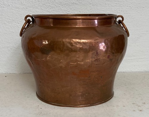 Pot cuivre antique - pot, en