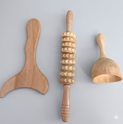 Wood therapy massage - therapy, for