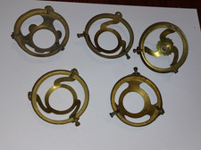 5 GRIFFES LAITON Pour tulipe..abat jour