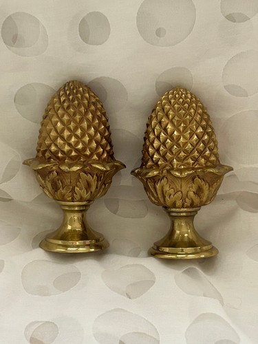 Ancienne paire boules - ancienne, de