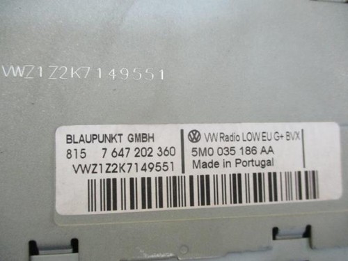 Autoradio origine volkswagen - autoradio,