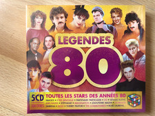 LEGENDES 80 -  TUBES ANNEES 80 -  COFFRET 5 CD NEUF SOUS CELLO