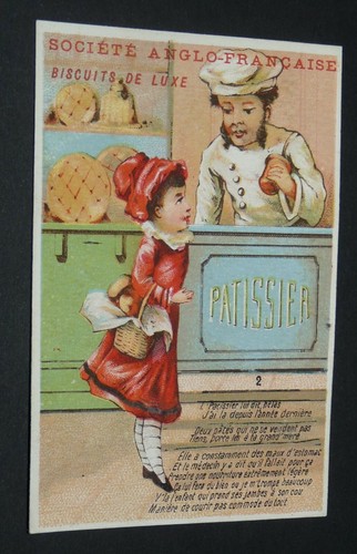 Chromo 1890 1900 biscuits - chromo,