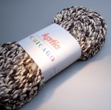Katia Chicago 113 Beige-Brun 100G Laine
