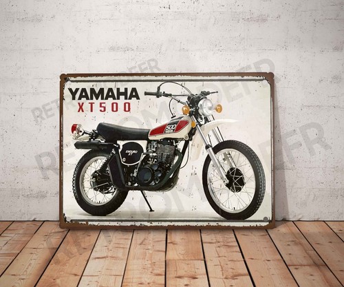 Plaque métal vintage - , yamaha