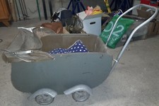 Poussette Vintage 1950 dans son jus