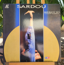 Michel Sardou ‎– Bercy 91 - Concert Intégral / Laserdisc Fra 1991 - Disc N.Mint