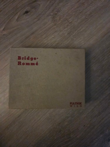 Jeu bridge ancien - de,