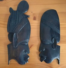 Sculpture Africaine , visages
