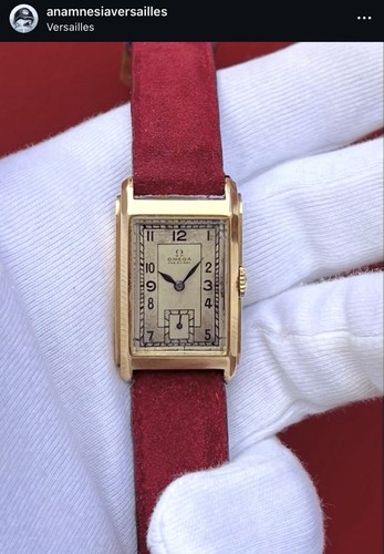 Montre omega t17 jaune - or, 18kt