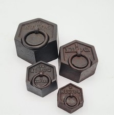 Anciens poids Hexagonaux en