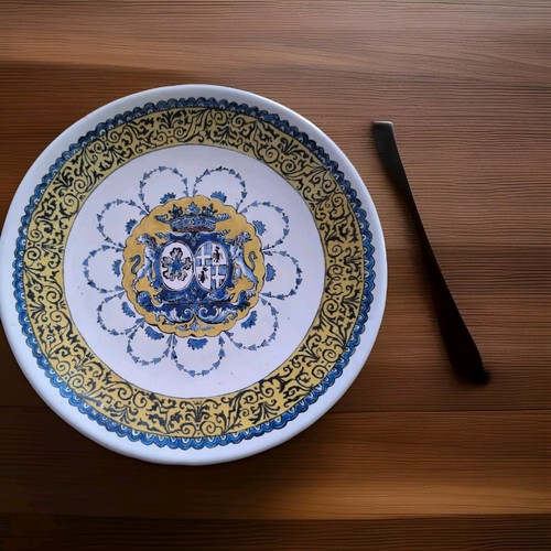 Assiette faïence rouen - assiette, de