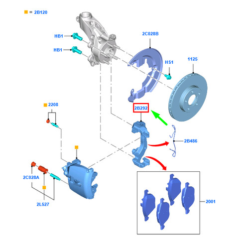 Ford focus mk3 c346 - mk3, support