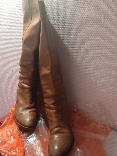Bottes cuir ash t - en, «