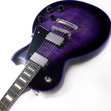 Epiphone inspiré par Gibson Les Paul Custom Widow Purple Burst neuf