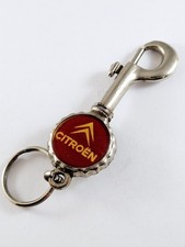 PORTE-CLES - CITROËN 1990s Mousqueton Métal - Evasion Xantia Saxo CX BX C15 -