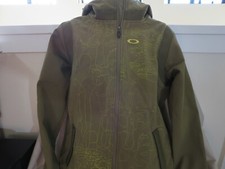 Tout Neuf Ultra Rare Oakley Airbrake Apex Vert Olive Veste Capuche Grande Taille