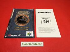 NOTICE INSTRUCTION BOOKLET MORTAL KOMBAT TRILOGY NINTENDO 64 EUR ITA 