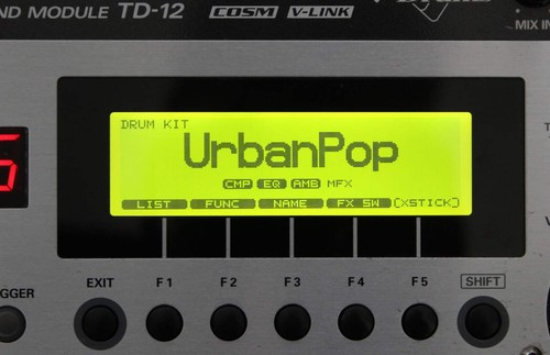 Roland td12 td20 td20x lcd - td20x,