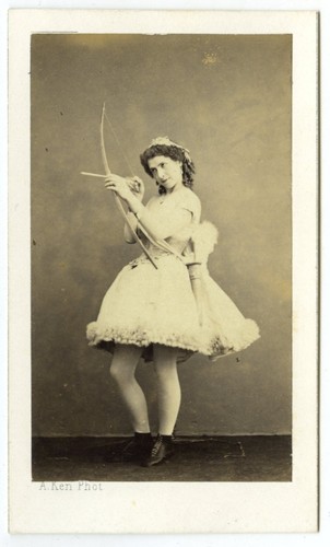 Cdv 1860 ken l - ken., l'actrice