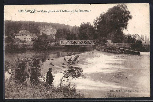 Cpa rigny ussé - cpa, rigny-ussé