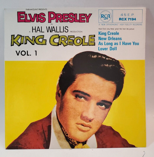 Elvis presley king creole uk - elvis,