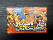 Pokémon Rouge Feu Nintendo Game Boy Advance Complet Jap GameBoy GBA