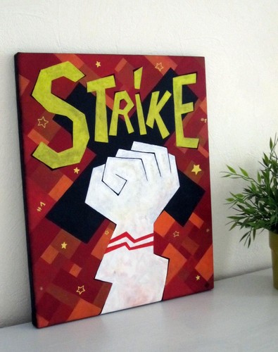 Tableau art brut - tableau,
