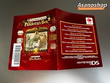 CARTE NINTENDO VIP PROFESSEUR LAYTON ET LA BOITE DE PANDORE NINTENDO DS