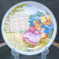 Plaque de calendrier Wedgwood Peter Rabbit 2000 Wedgwood de stockage à domici...