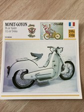 Monet-Goyon 98 starlett 112 Dolina fiche carte moto collection édition Atlas