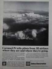 10/1974 PUB DELCO ELECTRONICS GM CAROUSEL IV INERTIAL NAVIGATION EQUIPMENT 35 AD