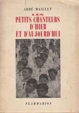 Livre les petits chanteurs