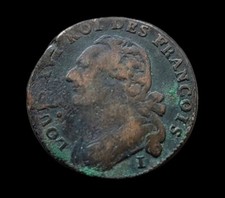 Louis XVI, 12 Deniers François 1791 I Limoges 