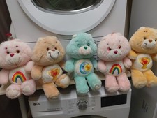 5 peluches BISOUNOURS 1985 ours Kenner Vintage 80 '