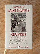 Antoine De Saint-Exupéry Oeuvres Pléiade Bon État