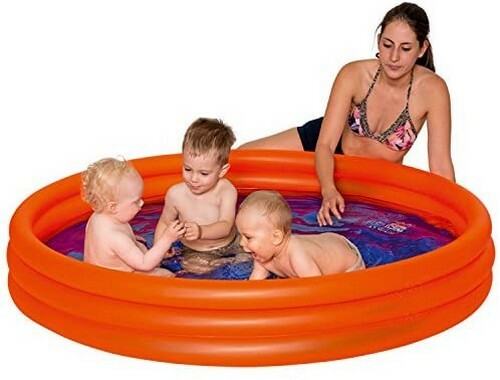 Piscine gonflable orange - , (3