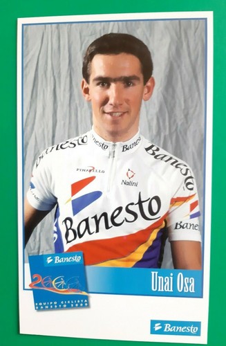 Cyclisme carte cycliste - cycliste, unai