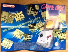 POSTER OFFICIEL A4 COMPLÉTER JEUX GAMEBOY 64 N64 PAL EURO 21x29,7cm NINTENDO UKV